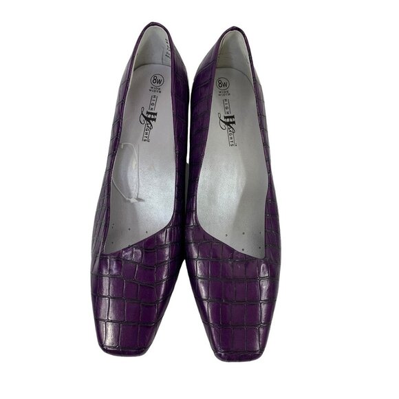 High Lights Women’s Low Purple Casual Heels - Picture 1 of 6
